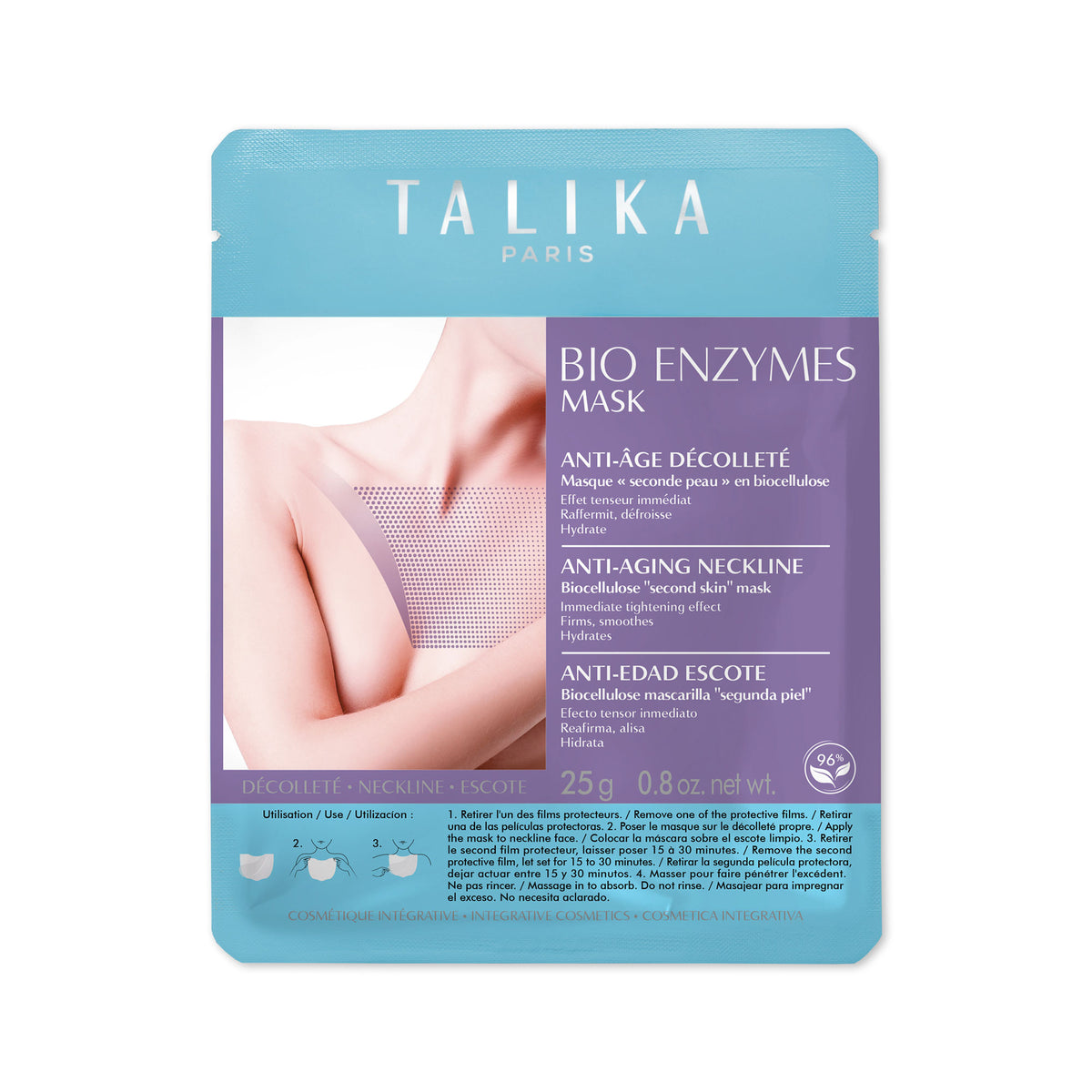 Talika Bio Enzymes neckline and decollete mask