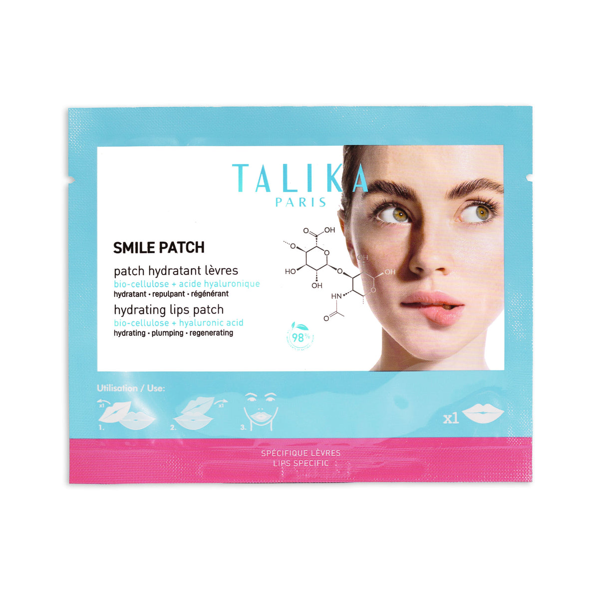 Talika Smile Patch hydrating lip mask